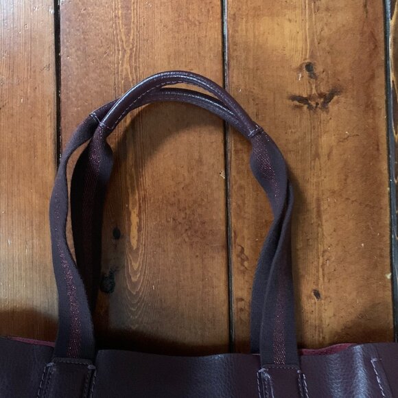 Coach Raspberry 58660 Derby Women's Large Shoulder Tote Bag GUC - Picture 9 of 13